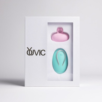 Клиторальный вибратор с пультом Youvic розовый