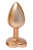 Золотистая анальная пробка с прозрачным кристаллом-сердцем Pearl Gold Plug Small Золотистая анальная пробка с прозрачным кристаллом-сердцем Pearl Gold Plug Small