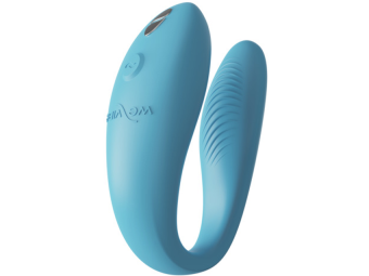 Вибратор для пар We-Vibe Sync Go голубой