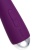 Вибратор с круглой головкой Mini Emma фиолетовый - 16,5 см