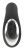 Черная анальная вибропробка с функцией расширения RC Butt Plug with 3 functions