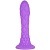 Фиолетовый фаллоимитатор SILEXD Dreamy 7  - 18,5 см.