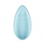 Клиторальный мини-вибратор Satisfyer Tropical Tip с приложением голубой