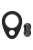 Черное эрекционное кольцо Cockring Single Weight