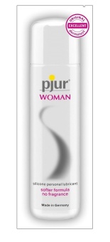 Концентрированный лубрикант Pjur Woman на силиконовой основе - 1,5 мл