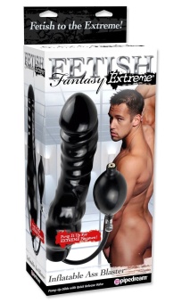 Увеличивающийся в размере фаллоимитатор Inflatable Ass Blaster - 23 см