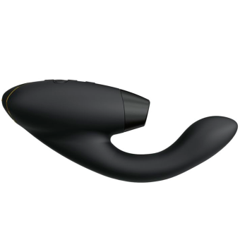 Вибратор с бесконтактной стимуляцией клитора Womanizer DUO 2 чёрный