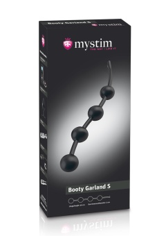 Анальные бусы для электростимуляции Mystim Booty Garland S - 30 см