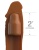 Коричневая насадка на член 2 Silicone X-tension - 20,3 см. Коричневая насадка на член 2 Silicone X-tension - 20,3 см.