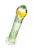Стеклянный фаллоимитатор Sexus Glass Passion Flower - 16,5 см