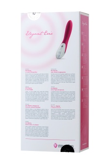 Вибратор Mystim Elegant Eric розовый - 27 см