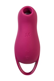 Вакуумый вибростимулятор клитора Satisfyer Pocket Pro 1 бордовый