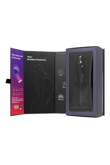 Двухсторонний стеклянный фаллоимитатор Satisfyer Dazzling Crystal 1 черный
