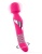 Розовый двусторонний вибромассажер Dual Orgasms - 23,5 см.