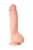 Фаллоимитатор с мошонкой на присоске RealStick Elite Dildo телесный - 24 см