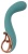 Бирюзовый вибратор для точки G The Magician G-Spot Vibrator - 19 см.