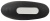 Черный вибростимулятор простаты RC Prostate Massager - 13,1 см.