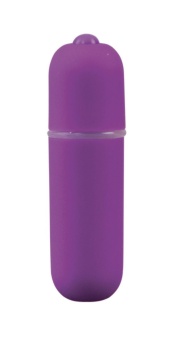 Вибропуля ShotsToys Power Bullet фиолетовая- 6,2 см