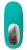 Зеленый вибратор SYLORA Unique Beads Vibrator - 17 см. Зеленый вибратор SYLORA Unique Beads Vibrator - 17 см.