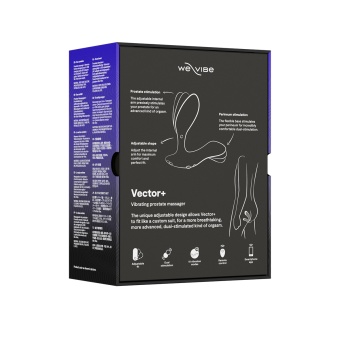 Вибростимулятор для простаты We-Vibe Vector+ черный