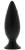 Анальная пробка Mojo Spades Large Butt Plug большая чёрная Анальная пробка Mojo Spades Large Butt Plug большая чёрная