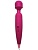 Розовый жезловый вибратор - 25,5 см.