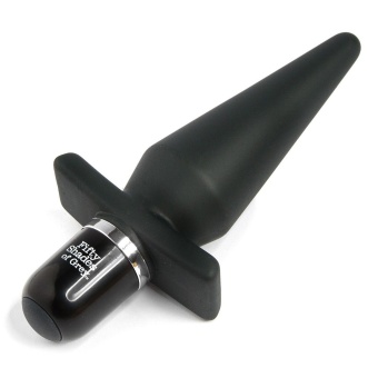 Анальная пробка с вибрацией '50 оттенков серого' Delicious Fullness Vibrating Butt Plug