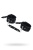 Черные двухслойные кожаные оковы с белой строчкой Черные двухслойные кожаные оковы с белой строчкой