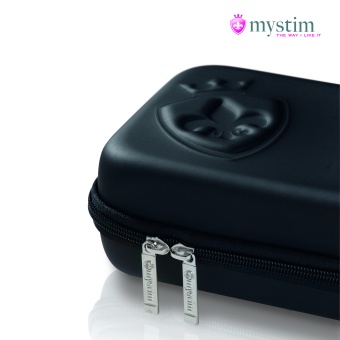 Вибратор с электростимуляцией Mystim Electric Eric Black Edition