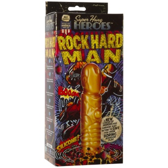 Фаллоимитатор в форме железного человека Rock Hard Man