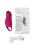 Вакуумый вибростимулятор клитора Satisfyer Pocket Pro 1 бордовый