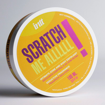 Скраб для тела Intt Scratch Me Allllll с цветочно-фруктовым ароматом 100 мл