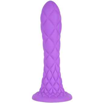 Фиолетовый фаллоимитатор SILEXD Dreamy 7  - 18,5 см.