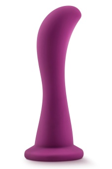 Лиловый изогнутый стимулятор Bellatrix - 15,8 см.