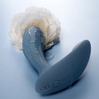 Вибратор Svakom Erica с управлением от приложения голубой