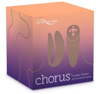 Вибратор для пар с сенсорным пультом управления We-Vibe Chorus фиолетовый