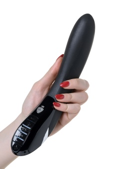 Вибратор с электростимуляцией Mystim Electric Eric Black Edition