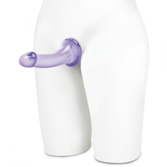 Фиолетовый безремневой страпон Lux Fetish Strapless Strap-on Фиолетовый безремневой страпон Lux Fetish Strapless Strap-on