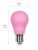 Силиконовая лампочка с вибрацией Gvibe Gbulb розовая