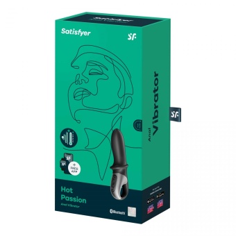 Вибратор Satisfyer Hot Passion с функцией нагрева и приложением