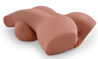 Мастурбатор-торс с грудью, вагиной и попкой PDX Plus Perfect 10 Torso Tan кофейный