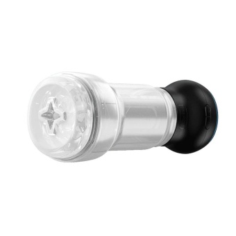 Набор PowerBlow   Feel Pocket Stroker Crystal: мастурбатор и интерактивная насадка