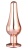 Золотистая анальная пробка с кристаллом Rose Gold Pleasure Plug S - 9 см. Золотистая анальная пробка с кристаллом Rose Gold Pleasure Plug S - 9 см.