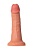 Телесный фаллоимитатор на присоске RealStick CALIBER - 18 см.