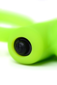 Эрекционное кольцо с вибропулей ToyFa A-Toys зеленое