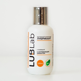 Согревающий анальный лубрикант с камфорой LUBLab 100 мл