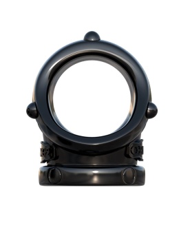 Эрекционное кольцо Rock Hard Cock Pipe чёрное