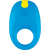Эрекционное виброкольцо Romp Juke Cockring голубое