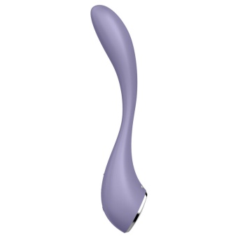 Гибкий вибратор Satisfyer G-Spot Flex 5+ с управлением от приложения фиолетовый