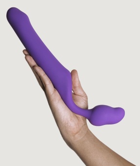 Безремневой страпон Adrien Lastic Queens L фиолетовый